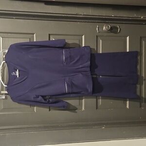 Jaanuu Deep Blue Women's Scrub Set